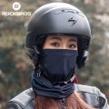 ROCKBROS Winter Warm Cycling Face Mask Windproof Thermal Fleece Bike Headband Scarf Men Women Breathable Cycling Neck Gaiter. 