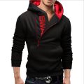 Mens Tracksuits Sweatshirt + Sweatpants Sportswear Zipper Hoodies Casual Male Clothing Large Size. 