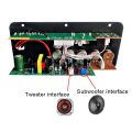 Bluetooth 5.0 Amplifier Board With Optical Audio AMP USB FM Radio TF Player DIY Audio Subwoofer For karaoke Home Car 110V/220V.