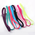 1/5/10pcs Thin Elastic Hair Band Sweatband Football Running Hair Accessories Fashion Simple Non-Slip Stretchy  Sports Headband. 