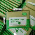 10-300pcs Disposable Toilet Seat Cover Portable Travel Camping Hotel Soluble Waterproof Flushable Degradable Paper Mat Pads.