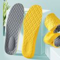 Sports Insole Summer Mens and Womens Soft Sole Breathable Shock Absorbing Thickened and Comfortable Sockliner.