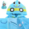 🌈My Lifes🌈Must have in the rainy season-cartoon Poncho Hooded Children's raincoat suitable for 90-130 m.. 