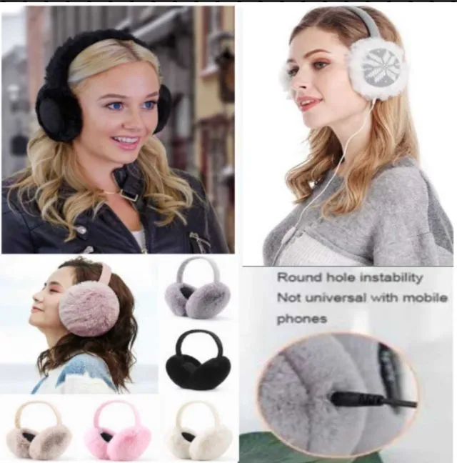 Earmuff%20Headphone%20Adjustable%20Comfy%20Soft%20Snow%20Outdoor%20Winter%20Ladies%20Girls%20Earmuffs%20Ear%20Cover%20-%20Image%207