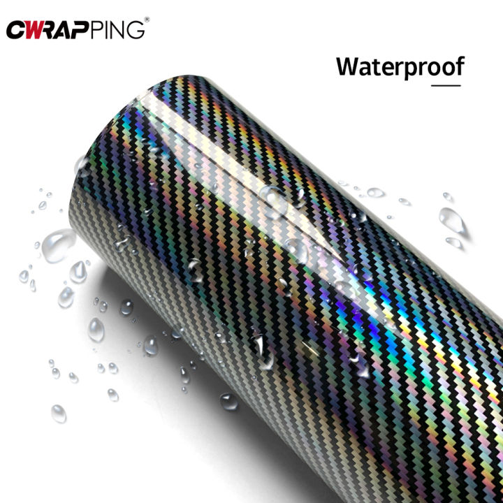 Laser%20Rainbow%20Carbon%20Fiber%20Stickers%20Gloss%20Car%20Vinyl%20Wrap%20Film%20Air%20Release%20Bubble%20Free%20Waterproof%20Sticker%20Tunning%20Car%20Accessories%20-%20Image%202