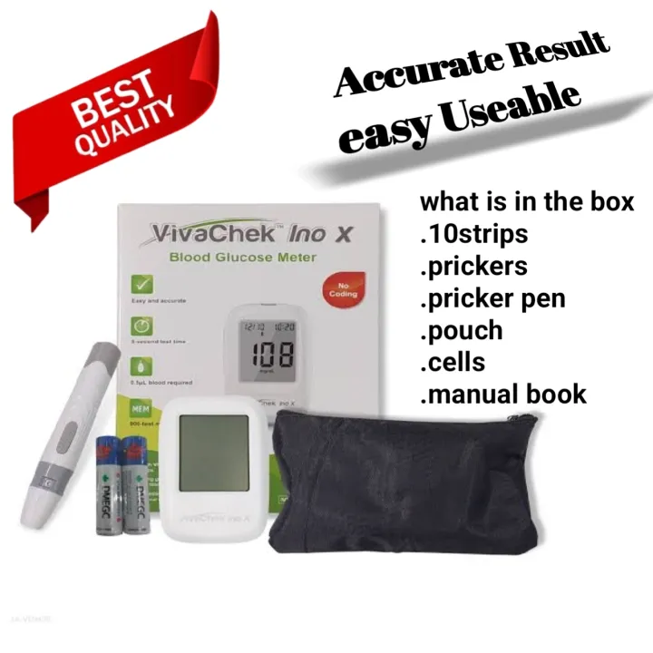 VivaChek%20ino%20x%20Glucometer%20with%2010%20strips,%20Vivacheck%20Blood%20sugar%20test%20machine,%20vivacheck%20blood%20glucose%20monitor%20%7C%20Diabetes%20monitor%20-%20Image%202
