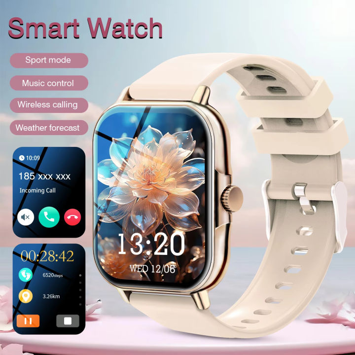 LAXASFIT 2026 New Smart Watch Bluetooth Call Message Reminder Sleep Monitor Smart Watch Christmas Suitable for Men Women