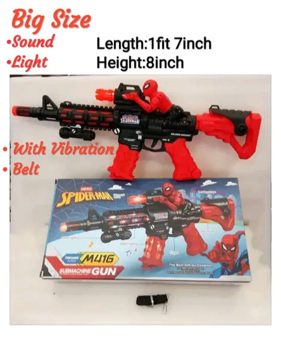 Spiderman%20Gun%20Set%20Toys%20with%20Sounds,Light,%20vibration,belt%20-%20Image%204