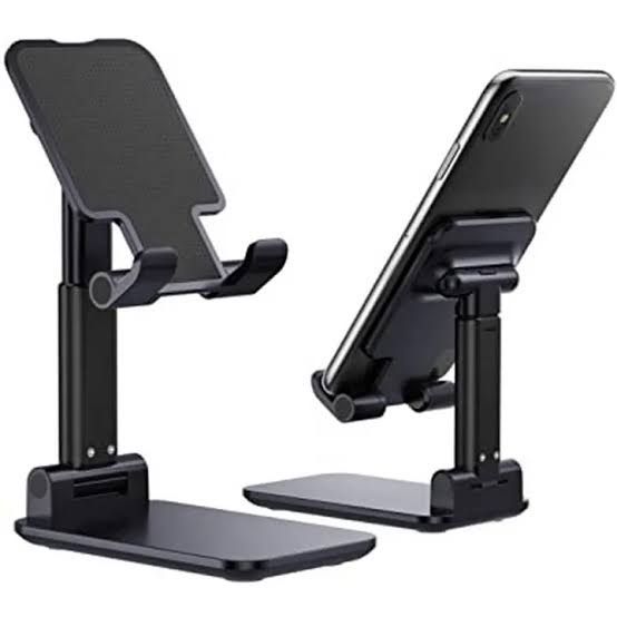 TSC Portable Lightweight Mobile Smart Phone Tripod for Tiktok and YouTube- Black