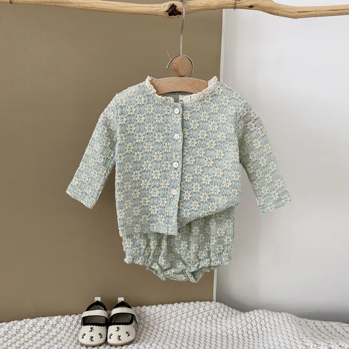 Summer%20Hot%20European%20Style%20Style%20Floral%20Embroidery%20Baby%20Onesie%20Set%20Breathable%20Long%20Sleeve%20Top%20+%20Shorts%20Baby%202Pcs%20Set%20-%20Image%205
