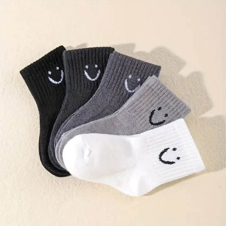 5%20Pairs%20Kids%20Baby%20Socks%20Cute%20Funny%20Face%20Emoticons%20Pattern%20Comfortable%20Boys%20Girls%20Socks%20-%20Image%203