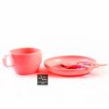 Kids tableware set - Tableware baby bowl set - Children dishes - kids dinner feeding plate - spoons plate bowl. 