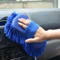 2Pcs Car Cleaning Brush Cleaner Tools Microfiber Car Washer Sponge Cleaning Washing Towel Auto Gloves Car Washing Accessories. 