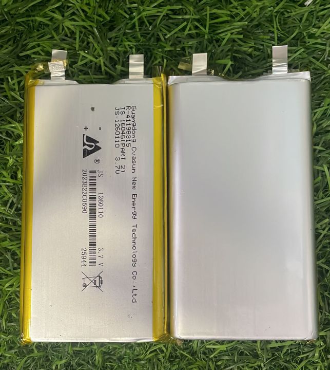 Power Bank Battery Rechargeable Lipo 1260110 3.7V 10000mAh 37wh Lithium Ion Li Polymer Battery Pack Power Bank