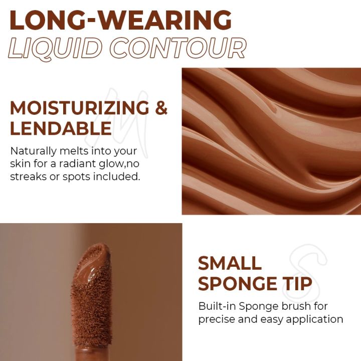 BEAUTY%20GLAZED%202pcs%20Face%20Makeup%20Set,Concealer%20Liquid%20Foundation+Cream%20for%20Contouring,Long-lasting%20Waterproof%20Matte%20Full%20Coverage%20-%20Image%206
