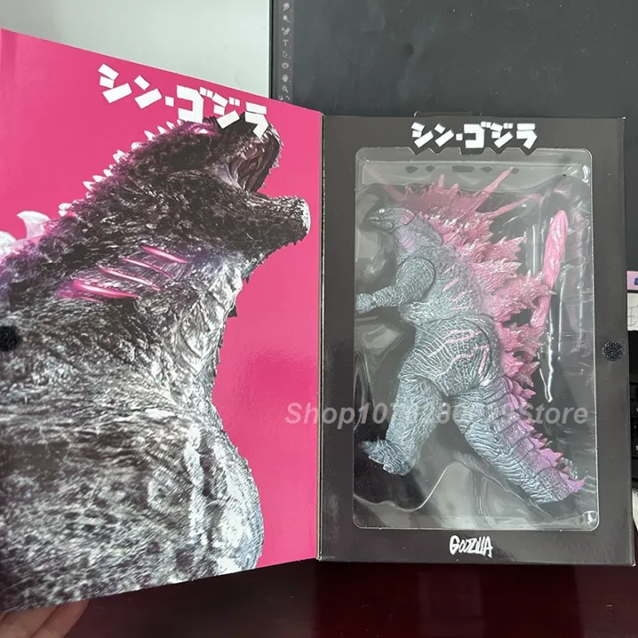 NECA%20Godzilla%20King%20of%20the%20Monsters%20Godzilla%202%20Evolved%20Ver%20Pink%20Figure%20Empire%202024%20Monsters%20Evolved%20Pink%20Back%20Action%20Figure%20Model%20-%20Image%205