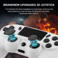 GAMINJA Wireless Gamepad With 6-axis Gyroscope PC Joystick touchpad Dual Vibration For PS4 PS3 PC Multi-function Controller. 