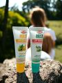 2pic ACE'S Personal care Papaya and Herbal 100% Natural Safe Effective Lip Balm. 