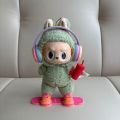 For/Cloth  Latest Labubu Ski Snowboard Shoes Bracelet Mini Ature Cup Props Colorful And Fashionable Labubu Headphones. 