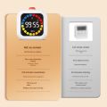 Productivity Cube Timer Gravity Sensor Flipping LED Display 4 Preset Time Dual Modes Countdown Cooking Study Mini Digital Timer. 