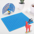 3D Printing Pen Silicone Mat DIY Creative Drawing Template Pad With Heat-proof Finger Sleeve Art Tools   for Kids. 