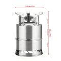 New Portable Outdoor Camping Stove Wood Burning Mini Lightweight Stainless Steel Foldable Stove Picnic BBQ Cooker Travel Tools. 