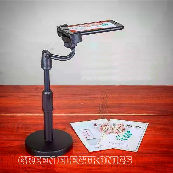 L7%20Desktop%20Mobile%20Phone%20Holder%20Height%20Adjustable%20Stand%20&%20360%C2%B0%20Rotatable%20for%20Live%20Streaming%20Shoot%20YouTube%20TikTok%20Video%20and%20Multipurpose%20Round%20Base%20Smartphone%20Mobile%20Stand-%20Black%20-%20Image%209