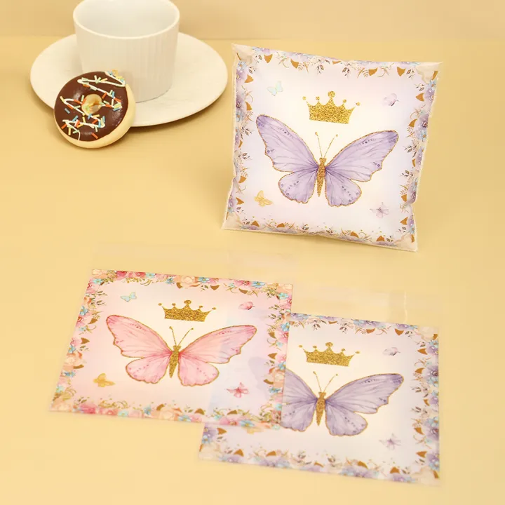 50pcs%20Butterfly%20Party%20Gift%20Bags%20Candy%20Biscuit%20Packing%20Bag%20Butterfly%20Treat%20Bag%20For%20Kids%20Girl%20Birthday%20Supplies%20Horse%20Party%20Decor%20-%20Image%202