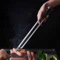 45CM Outdoor Camping Grill Tongs Extra Long Kitchen Tongs Grilling Tongs Clips Stainless Steel Tongs For Cooking Grilling. 