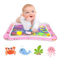 Baby Water Play Mat Inflatable Cushion PVC Infant Tummy Time Toddler Water Pad For Kids Early Education Developing Activity Toys. 