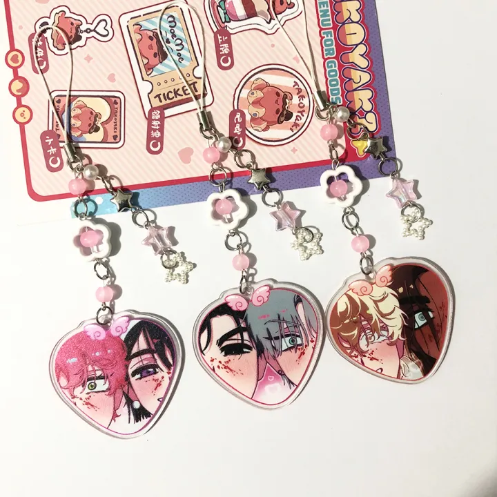 Anime%20Figure%20Beaded%20Keychain%20Alien%20Stage%20Ivan%20till%20Mizi%20Hyuna%20Sua%20Luka%20Mobile%20Phone%20Chain%20Cosplay%20Props%20Couple%20Friends%20%20-%20Image%205