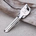 Utili Key Shape Mini Multi Tool Multipurpose Knife Opener Screwdriver Ring Keychain Pocket Survive Edc Gear Utility Pocket Kit. 