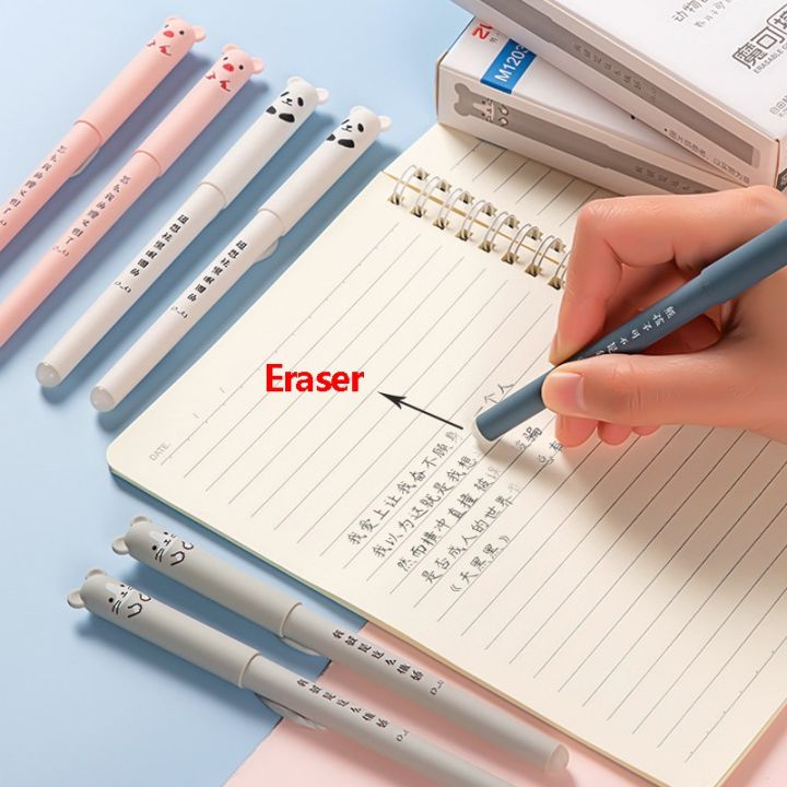 Kawaii%20Erasable%20Pens%20Set%20Back%20To%20School%20Supplies%200.38%20mm%20Gel%20Pen%20For%20Writing%20Office%20Accessories%20Cute%20Korean%20Stationery%20-%20Image%206