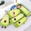 Stuffed Fruit Avocado Doll Green Giant Avocado Plush Toy Soft Doll Big Sleeping Pillow Birthday Cute  for Girl Room Decor. 