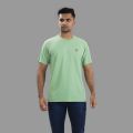 Green Crew Neck T Shirt Heat Seal. 