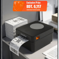 Multifunctional Label + POS Receipt Printer USB + Bluetooth Connectivity Perfect for 4x6, 3x4, 2x3 Inch Daraz, Steadfast Shipping Labels Printing Barcode Label Maker Compatible with PCs, Laptops, Smartphones Direct Thermal Printing Tech - Nadra.