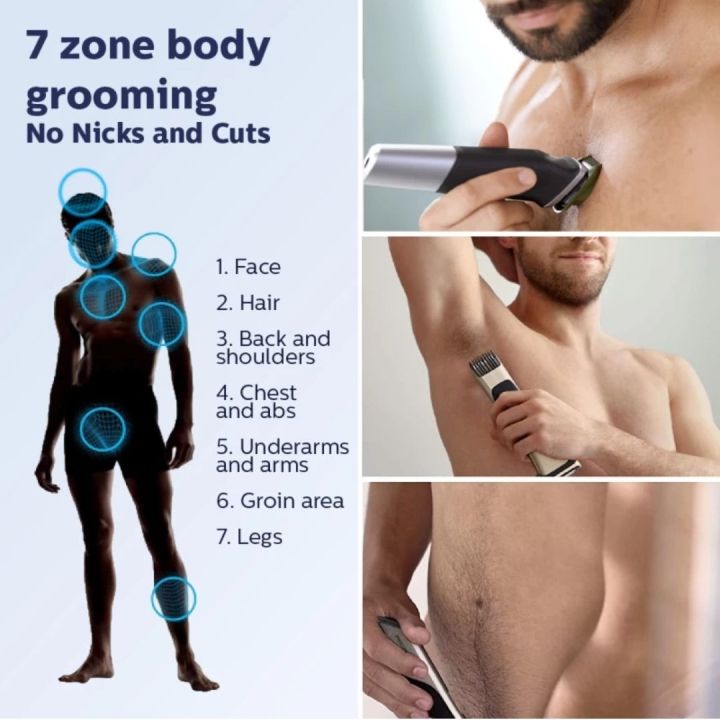 Philips%20MG3760/33%20Trimmer%2075min%20Runtime%209%20Length%20Setting%20(Black)%20-%20Image%205