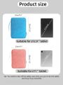 Tablet Sleeve Bag for iPad Pro 12.9 11 inch iPad 10th Air 5 4 3 10.9 10.2 inch 9th 8th 7th Generation Waterproof Zipper Pouch.