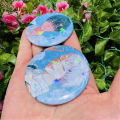 58mm Anime The Summer Hikaru Died Tsujinaka Yoshinori  Cosplay COSTUME Badge Pin SPTE Tinplate Brooch Prop Xmas . 