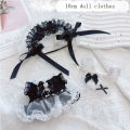 For 17cm Mini Doll Labubu Doll Clothing Toys Cute Mini Plush Doll Clothing Accessories Dress. 