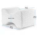 Memory Foam Knee Pillow Back Support Align Spine Pregnancy Body Pillows for Side Sleepers for Orthopedic Sciatica Back Leg Hip. 
