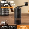 Bearing Adjustable Coffeebe Manual Coffee Grinder Ceramic Grinding Core Professional Double Hand Crank Coffee Grinder CoffeeBean. 