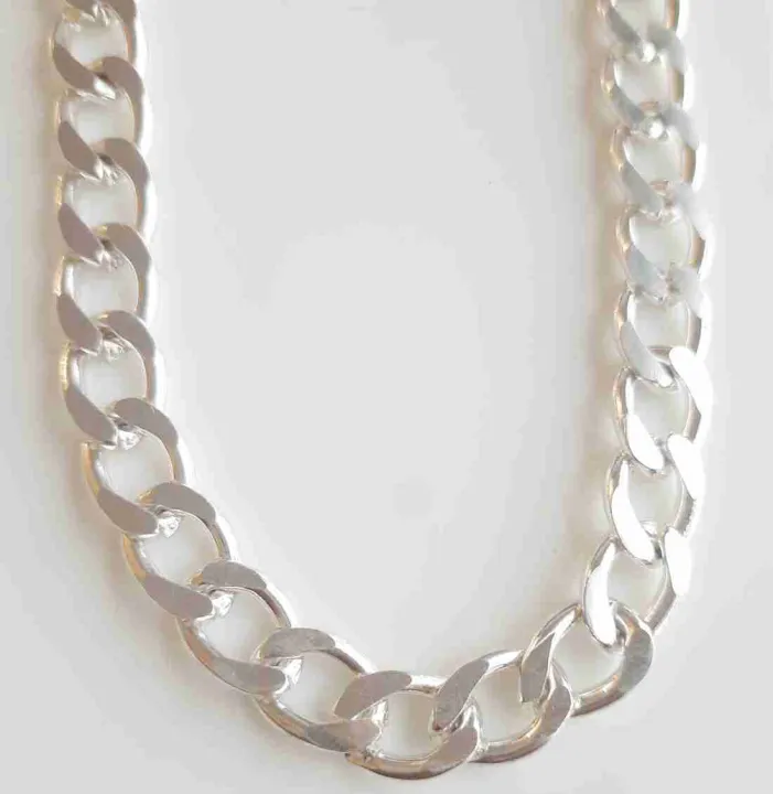 Stainless%20Steel%20Silver%20Chain%20For%20Men%20Boys%20Pearl%20Sterling%20Silver%20Plated%20Stainless%20Steel%20Chain%20-%20Image%204
