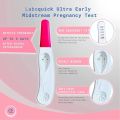 Laboquick Ultra Early Midstream Pregnancy Test - Pregnancy Test Early Detection - Fertility Test 10mIU/ml HCG - 2 Pregnancy Tests Bundle - 5 Days Detection. 