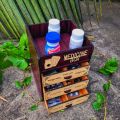 top chamber medicine organiser box (new update model)High quality mdf board made.beautiful handicraft product.
