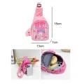 Kawaii Sanrio Children's Shoulder Bag Cinnamoroll Kuromi My Melody Girls Casual Fashion Crossbody Travel Storage Chest Bags Gift. 