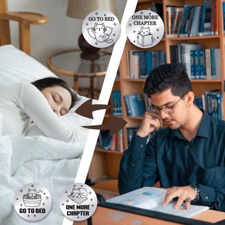 2pcs%20Funny%20Destiny%20Flip%20Coins%20GO%20to%20Bed%20Decision%20Coin%20One%20More%20Chapter%20Challenge%20Coin%20Double-Sided%20Decision%20Coin%20Flip%20Coin%20kits%20-%20Image%206