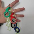 Fidget Keychain Spinner Ring Anti-Stress Portable Stress Relief Toy for Focus, Anxiety Ideal for Adults and Teens. 