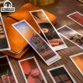 Mr.Paper 4 Designs 30 Pcs/bag Ins Style Warm Series Creative Hand Account DIY Decor Bookmarks Stationery Student Office Supplies. 