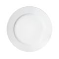 10.5" Round Dinner Plate- White. 